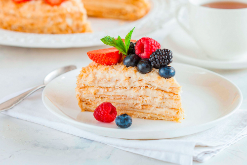 Найлегший рецепт торта «Наполеон»